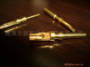 電子插孔，母端，銅針